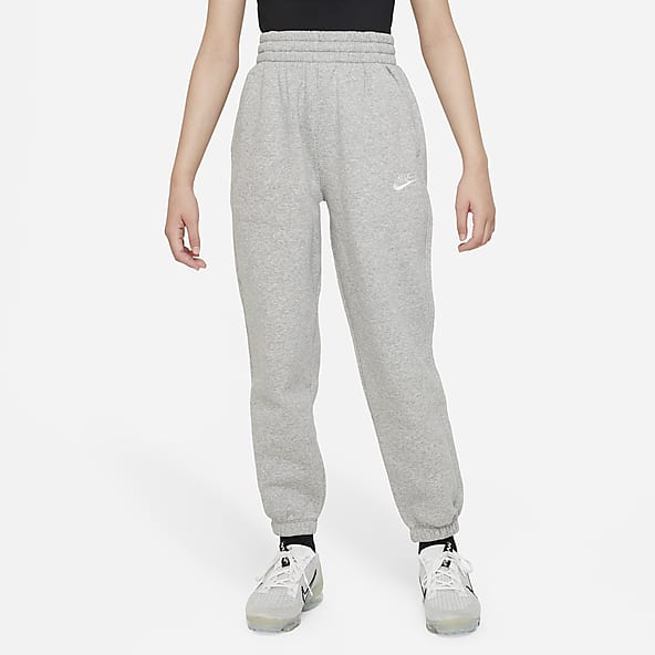 Grey nike sweatpants girls hotsell